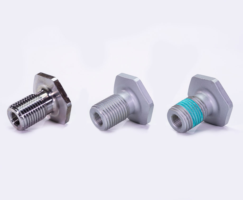 Zinklamelle Schraubensicherung