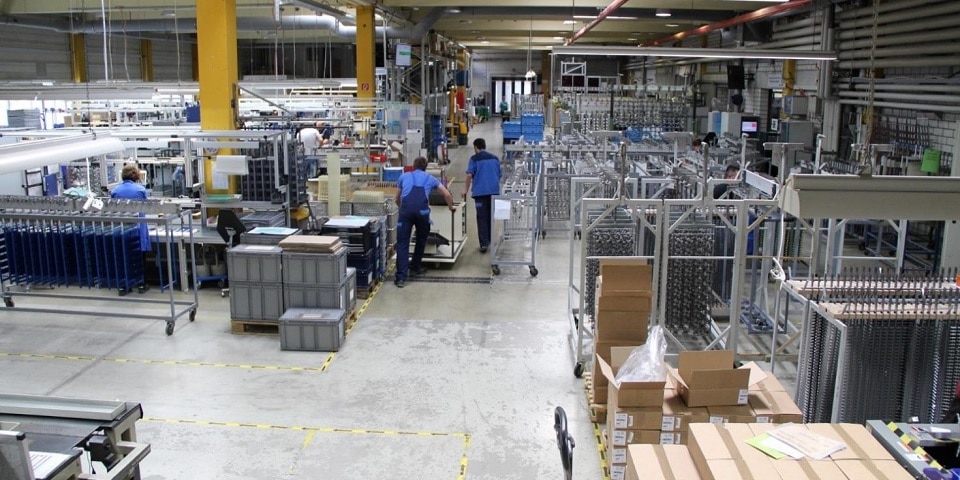 Aalberts surface technologies Kaufbeuren 5 Klemmbereich