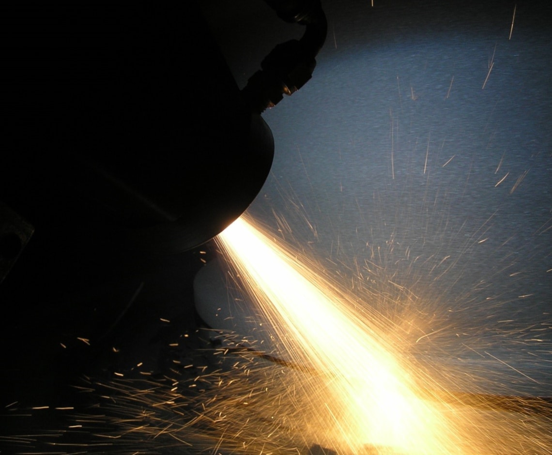 Electric arc spraying