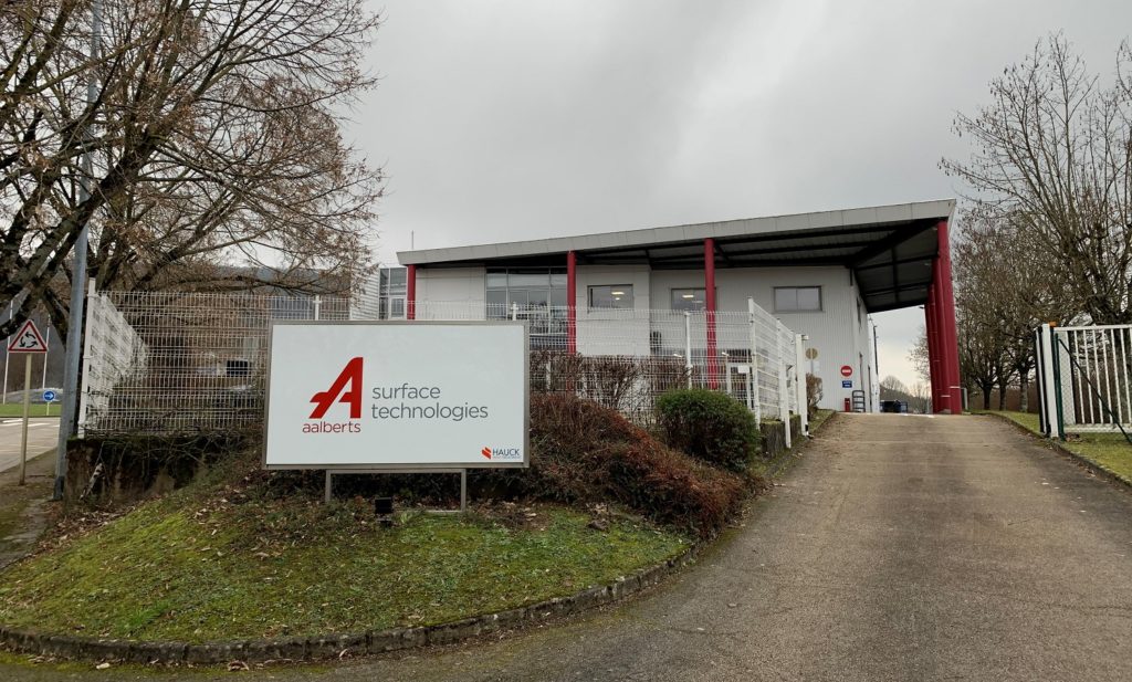 Aalberts surface technologies Besancon