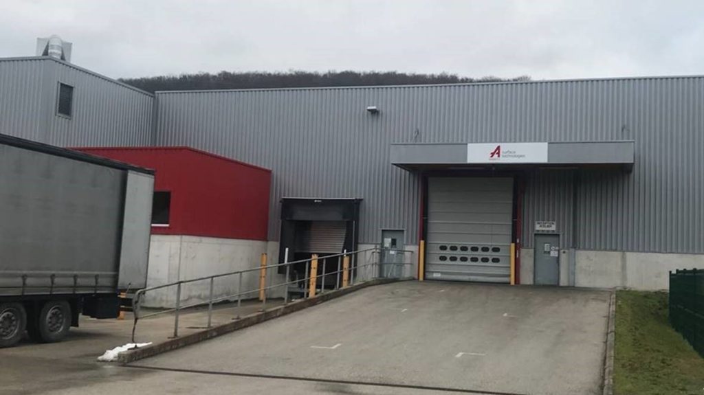 Aalberts surface technologies in Vermondans